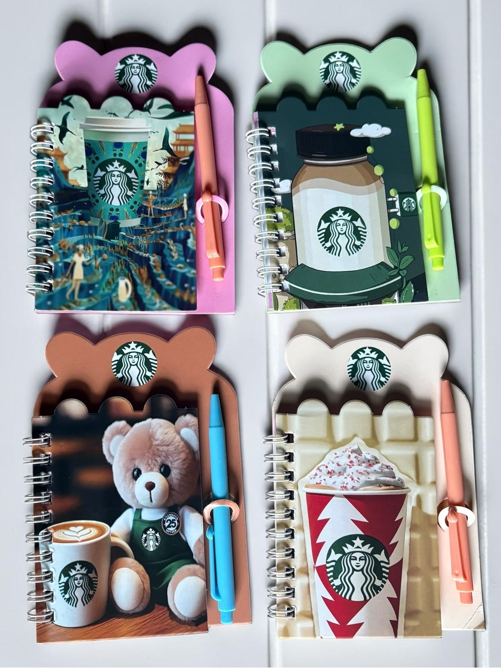 Starbucks Mini Spiral Notebooks (Pick 1)